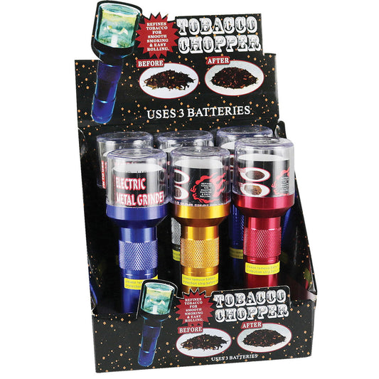 Handheld Electric Grinder - 5.75" / Asst Colors 6pcs